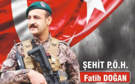 Şehit Özel Harekât polisi Fatih Doğan, beşinci yılında dualarla anıldı